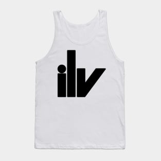 ilv Plain Black Tank Top